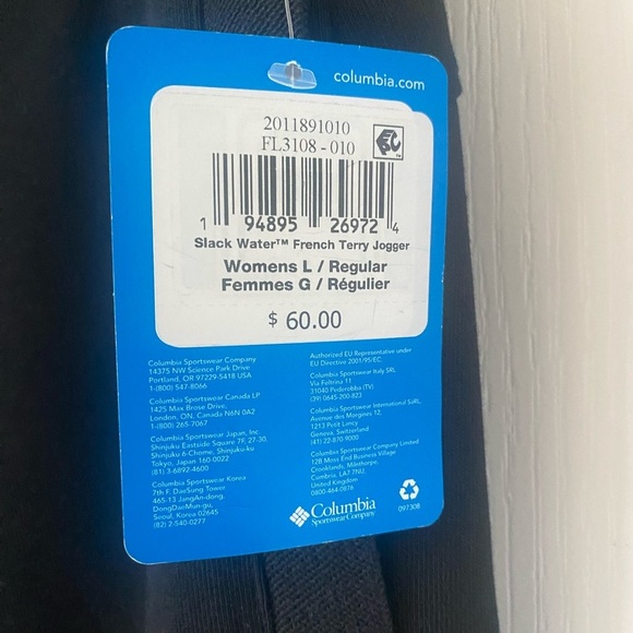 Women’s Columbia sweat pants size-Large - Picture 2 of 8